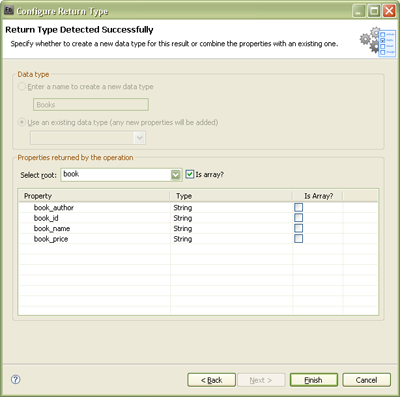 Connect to Data Service Wizard