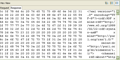 Network Monitor Hex View