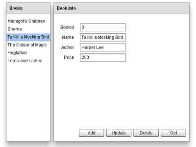 CRUD App with Java 6 Web Services and Flash Builder 4