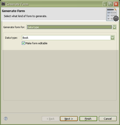 Connect to Data Service Wizard